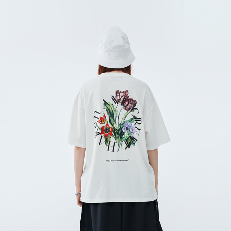 Flowers Ring Logo Tee