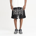 Foam Print Logo Basketball Shorts