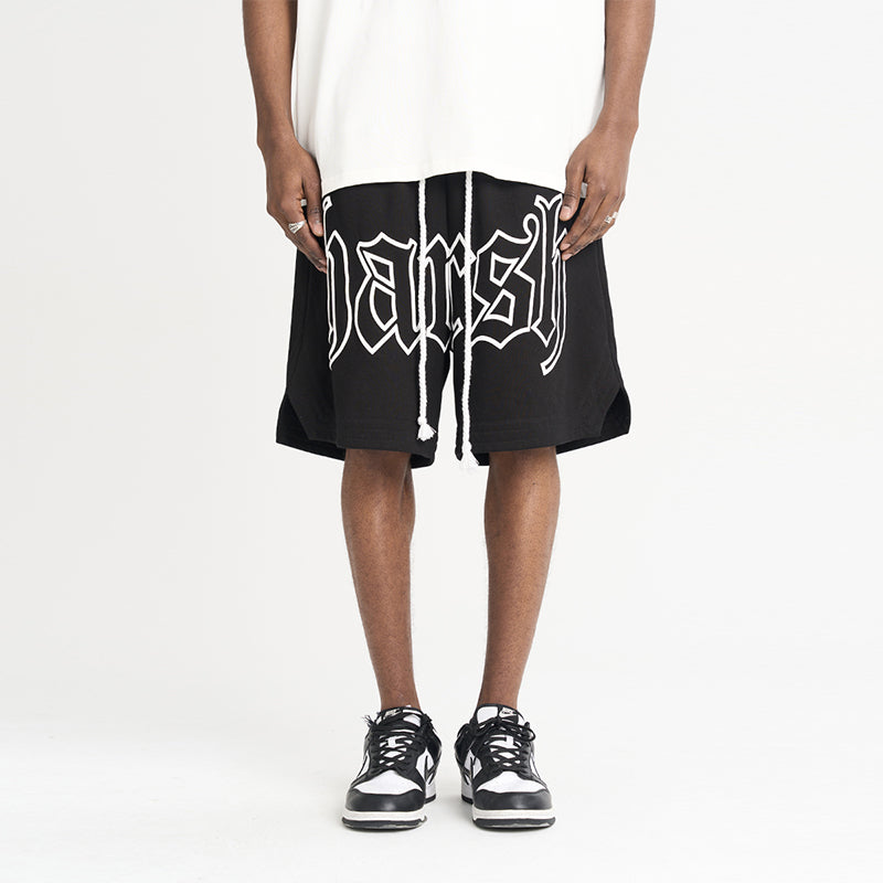 Foam Print Logo Basketball Shorts