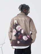 Vintage  Floral Retro Coach Jacket