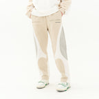 Zipper Pockets Splicing Loose Trousers