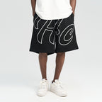 Handwritten Logo Printed Shorts