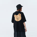 Cartoon Bear Logo Tee