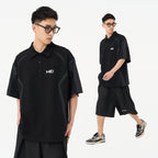 Nylon Stitching Polo Shirt