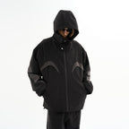 Functional Windproof Splicing jacket
