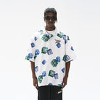 3D Dice Full Print Cuban Shirt