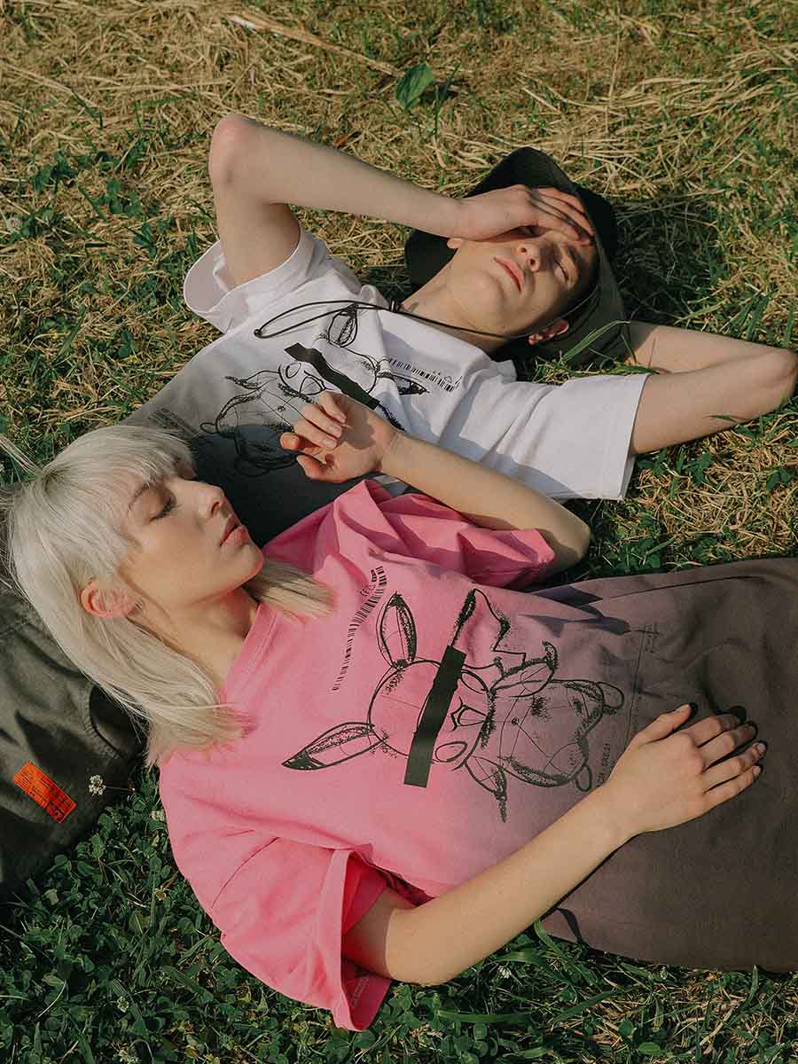 Gradient Pika Tee