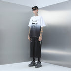 Loose Draped Logo Pants