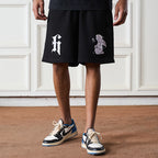 Shining Angel Printed Shorts