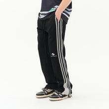 Load image into Gallery viewer, Striped Flared Sweatpants
