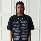 Sparkling Gothic Printed Tee