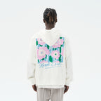Oil Painting Graffiti Logo Printed hoodie