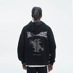 Bullet Hole Printed Hoodie