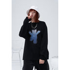 Bear Print Long Sleeved Tee