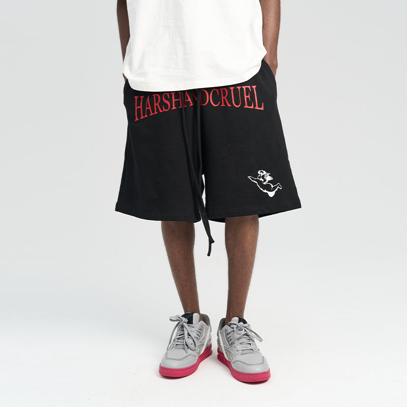 Angel Printed Logo Shorts