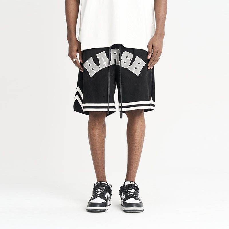 Heavy Logo Basketball Shorts