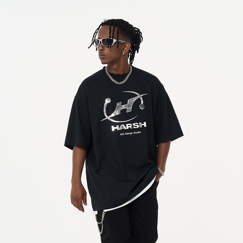 Steel Logo Printed Tee