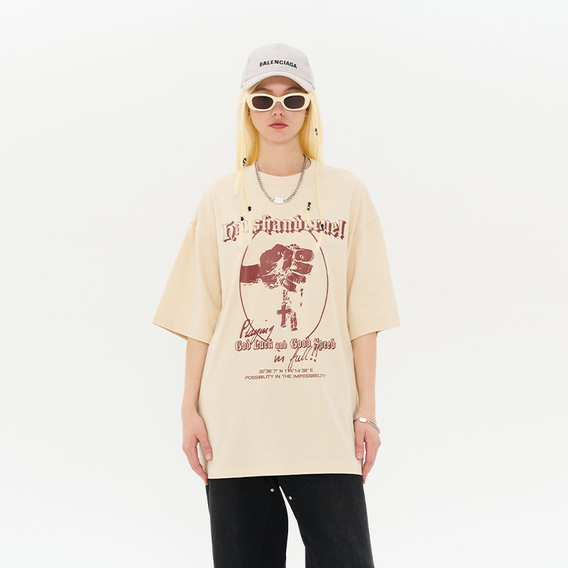 Cross Fist Gothic Tee