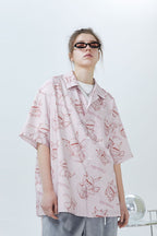 Poke Printed Cuban Shirt