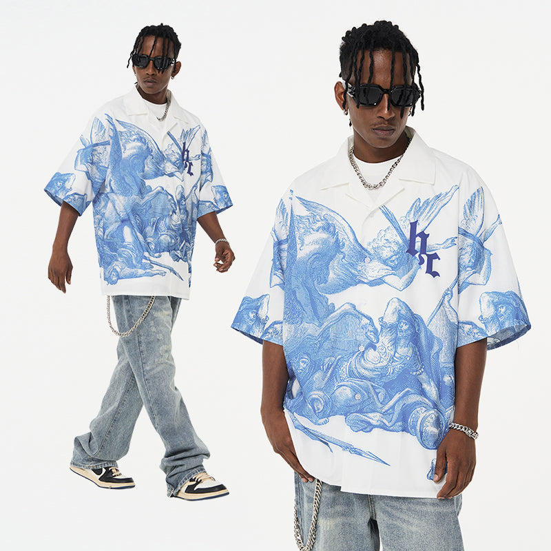 God's Fury Cuban Shirt