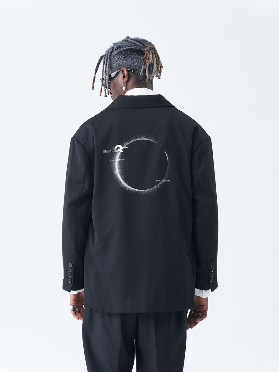 Eclipse Logo Suit Jacket