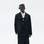 Zipper Loose Suit Jacket