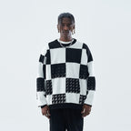 Mosaic Chessboard Sweater