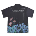 Floral Logo Cuban Shirt