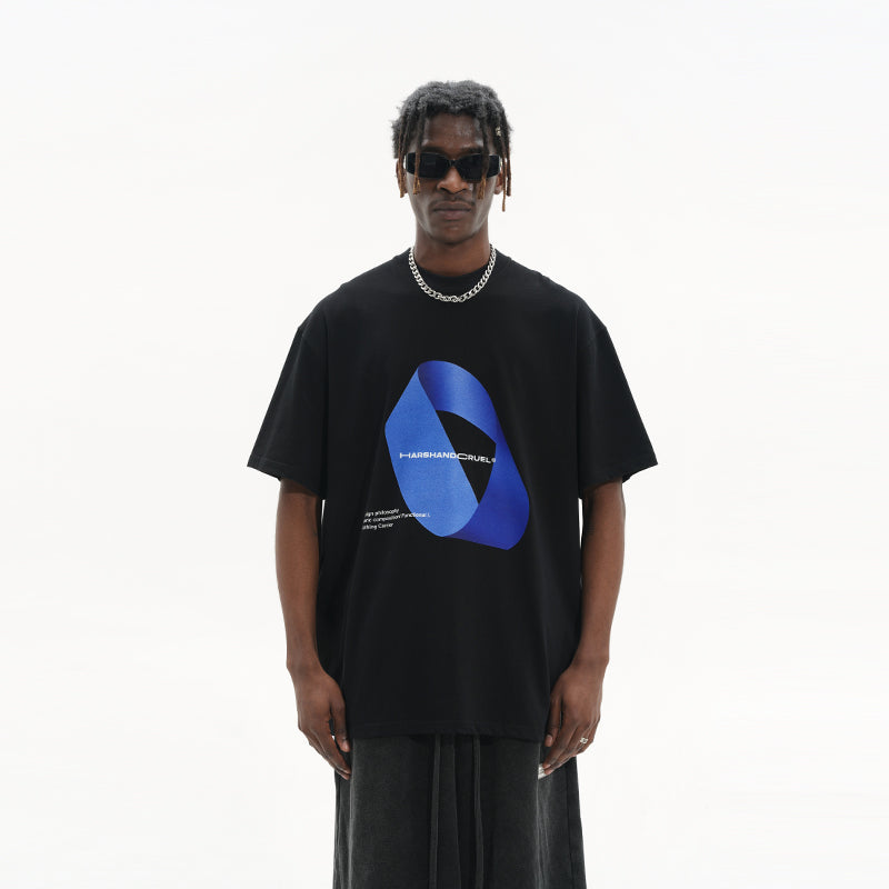 3D Mobius Ring Printed Tee