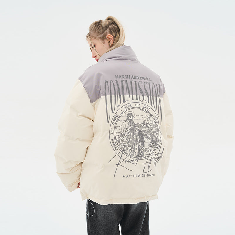 Commission Printed Down Jacket