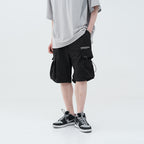Drawstrings Cargo Shorts