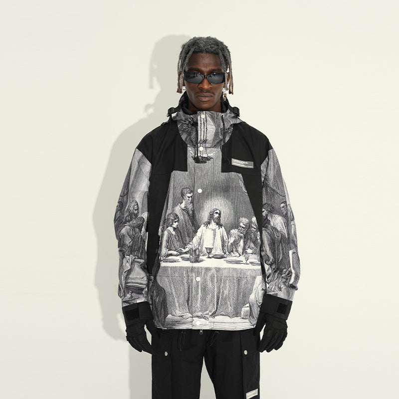 Last Supper Full Print PVC Jacket