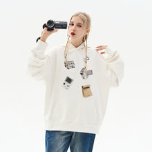 Load image into Gallery viewer, Retro Nostalgia Printed Hoodie
