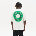 Fluorescent Logo Ring Printed Tee