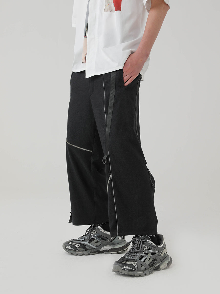3M Reflective Zipper Pants