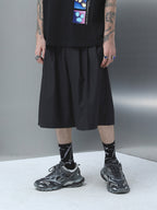 Striped Loose Shorts