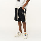 Zipper Adjustable Track Shorts