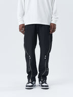 Deconstructed Zipper Functional Trousers