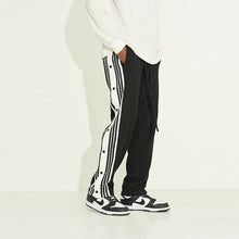 Load image into Gallery viewer, Stitching Stripes Casual Trousers
