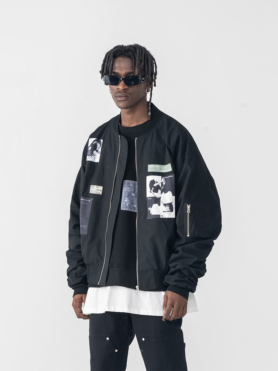 Layout MA-1 Bomber Jacket