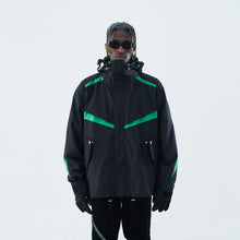 Load image into Gallery viewer, Layered Hooded Down Jacket
