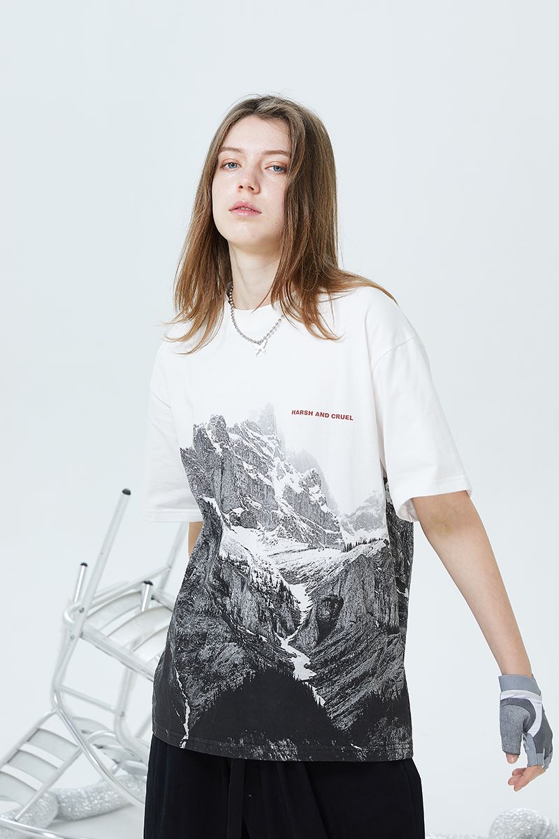 Mountain Full Print Tee