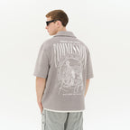 Commission Suede Printed Shirt