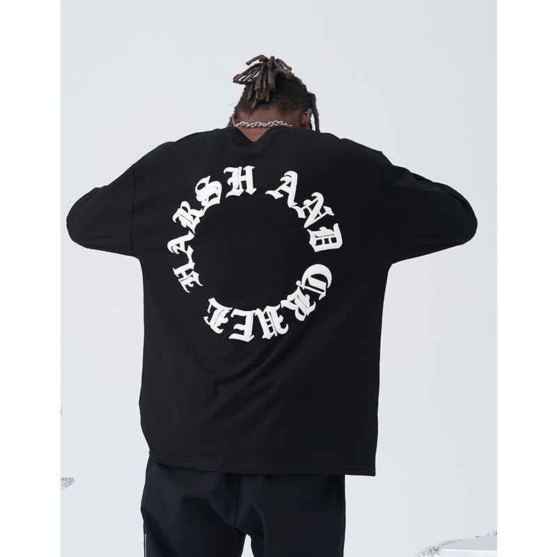 Ring Gothic Logo Long Sleeve Tee