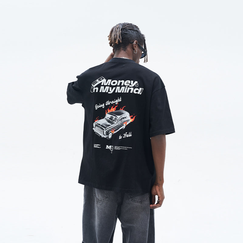 Driving Skeleton Tee