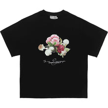 Load image into Gallery viewer, Retro Oil Painting Floral Tee
