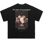 Oil Painting Floral Tee