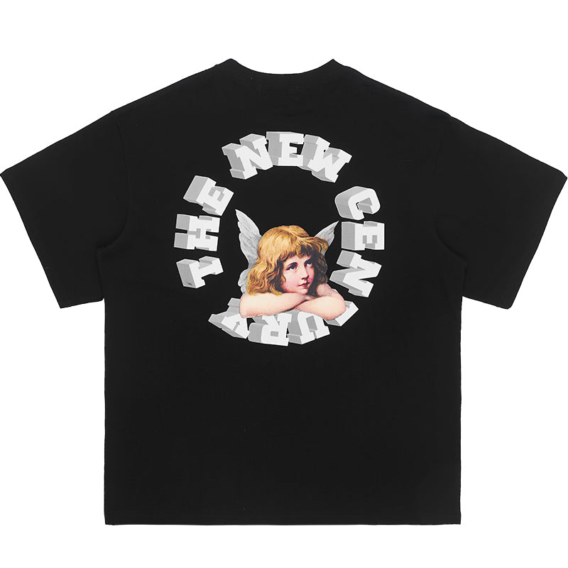 Angel 3D New Century Logo Tee