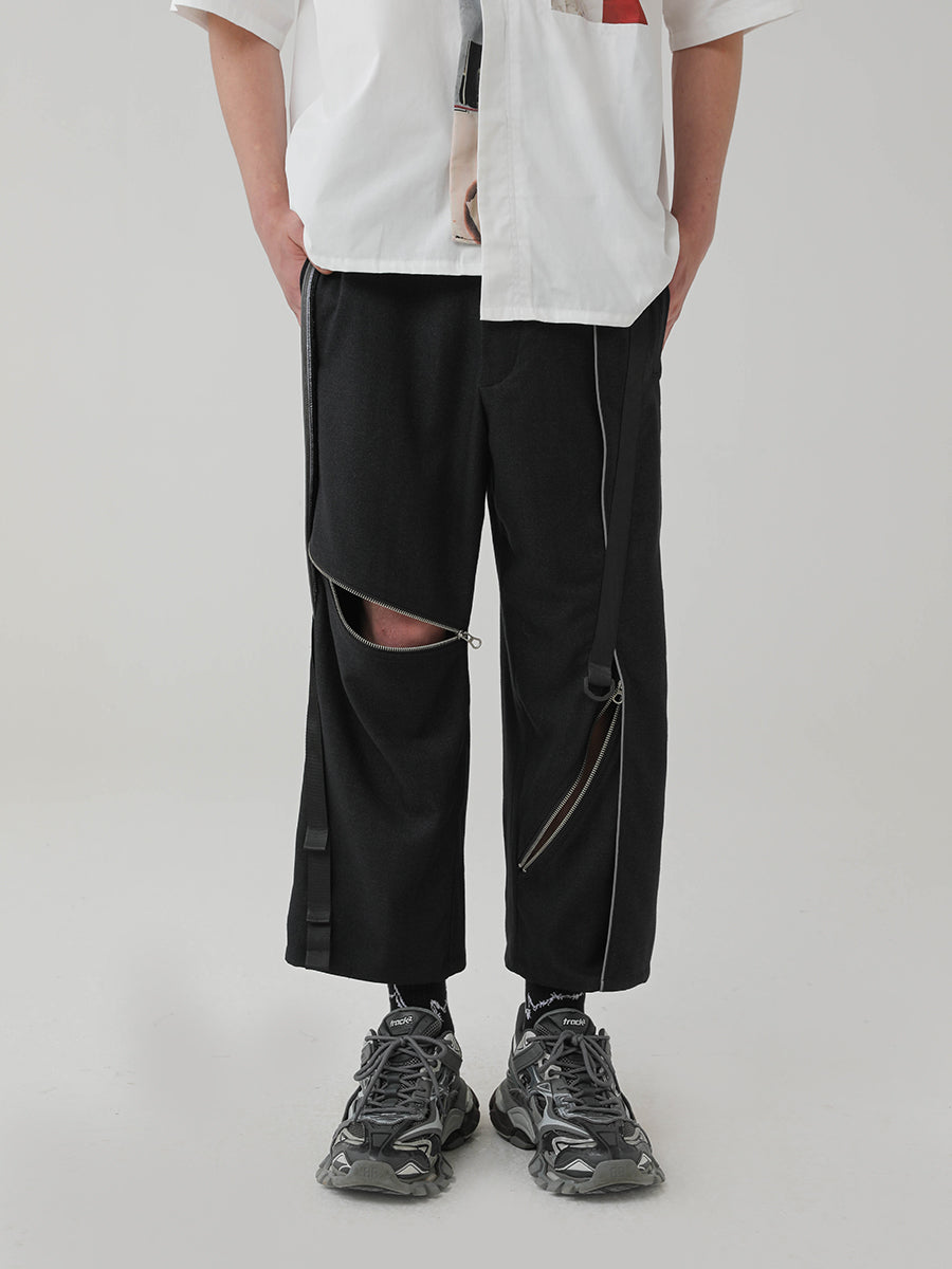 3M Reflective Zipper Pants