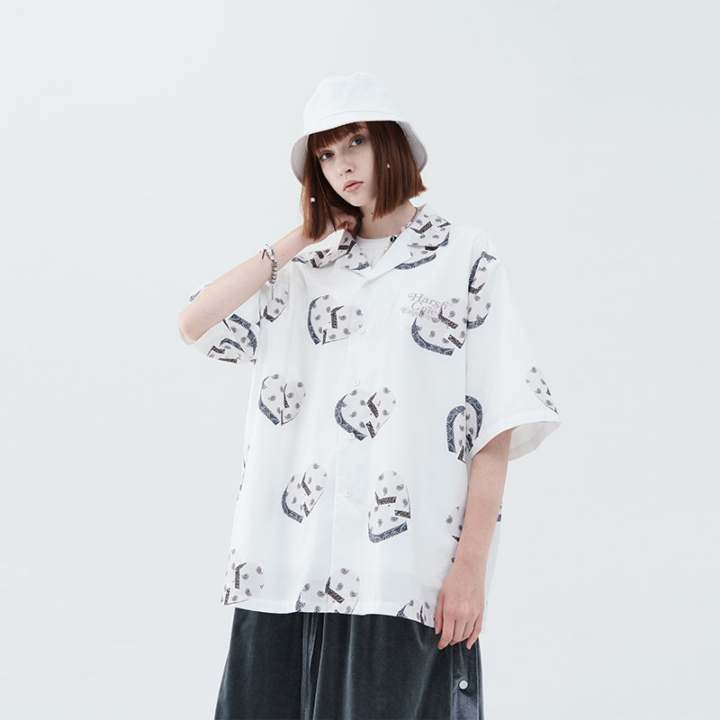 Paisley Stars Cuban Shirt